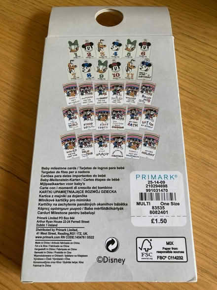 Photo of free Baby milestone cards (Purley CR2) #2