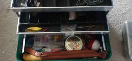 Photo of free tackle box and lures (Bayshore) #3
