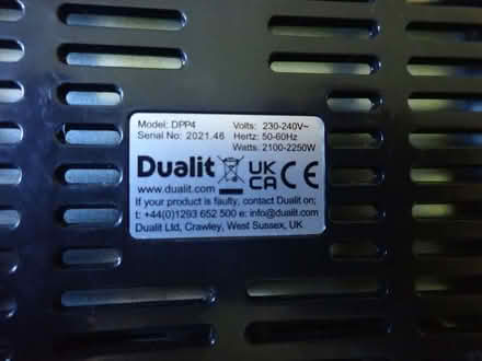 Photo of Faulty Dualit toaster wanted for spare parts. (Greenhill) #3