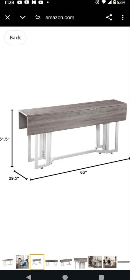 Photo of free Pick up console table (Morningside Heights/Harlem) #1