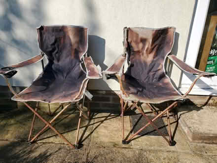 Photo of free 2 folding garden/camping chairs (Dyke Road area BN1) #1