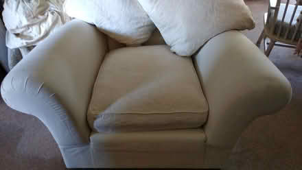 Photo of free Comfortable Cream Armchair (Eastville Park BS16) #1