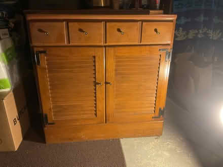 Photo of free Ethan Allen cabinet (4 Meadowbrook Rd) #1