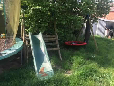 Photo of free Timber frame slide and swing set (Heartsease NR7) #1