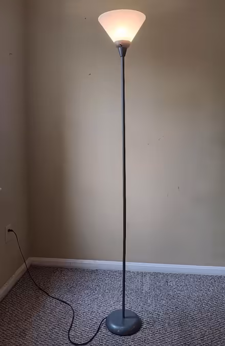Photo of free Floor Lamp with Plastic Shade (Truxton Circle) #1
