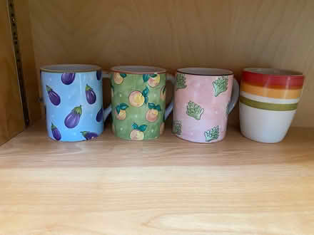 Photo of free Decorative mugs (Nr Fresh Pond & Mt Auburn Cem.) #1