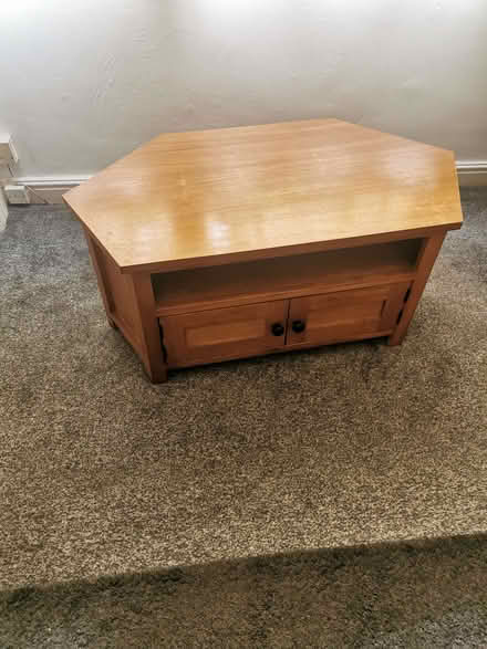 Photo of free Wooden Corner TV unit (Chorley PR6) #1