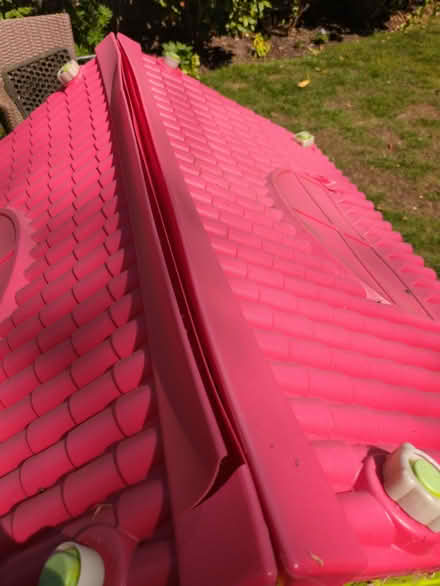 Photo of free Children's outdoor playhouse with table and 2 stools (Barkham RG41) #3
