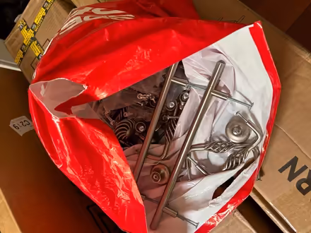 Photo of free Bag full of handles, knobs, etc (1333 Baecher ln, Norfolk VA) #1