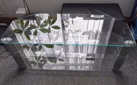 Photo of free Glass tv stand (NP190EP) #1