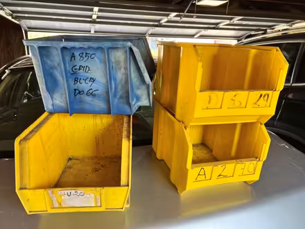 Photo of free Garage/Workshop Stackable Storage (Foster & California Ave) #1