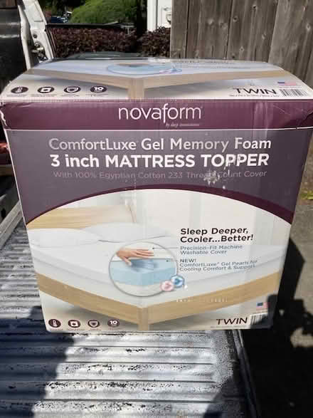 Photo of free Foam Mattress Topper (Santa Rosa, near Home Depot.) #1