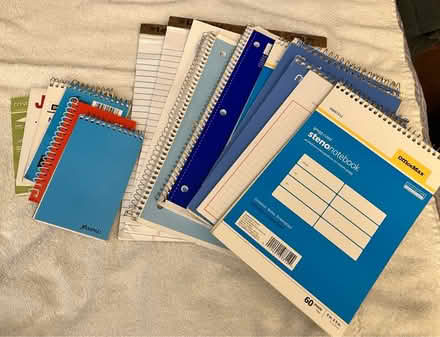 Photo of free Used notebooks and notepads (Springfield/ Sylvania area) #1