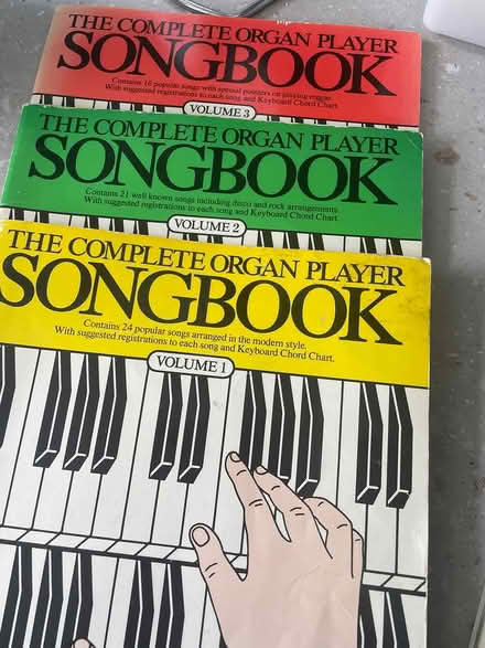 Photo of free 3 music books (Markfield Leicestershire) #1