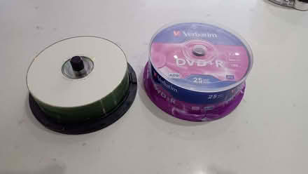 Photo of free Stack of writeable CDs and stack of writeable DVDs (Stanford in the Vale SN7) #1