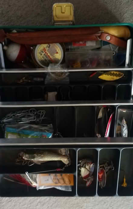 Photo of free tackle box and lures (Bayshore) #2