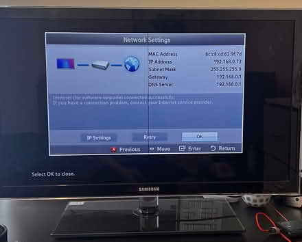 Photo of free Samsung 32” LED TV – Line on Screen (SE11) #2