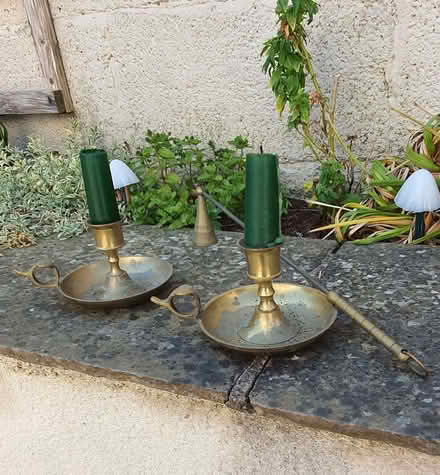 Photo of free Brass candle holders (Bolton le Sands LA5) #1