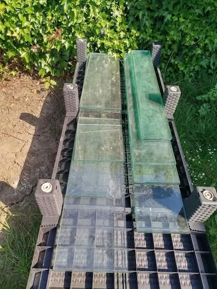 Photo of free bespoke toughened glass shelves (Pilgrims Hatch CM15) #1