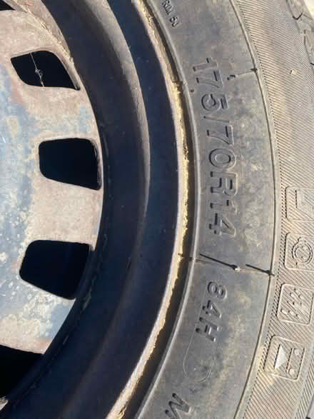 Photo of free 175/70R14 Wheels and Tyres (Newborough) #4