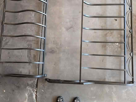 Photo of free Steel Bed head board and foot board (West Fort Collins) #1