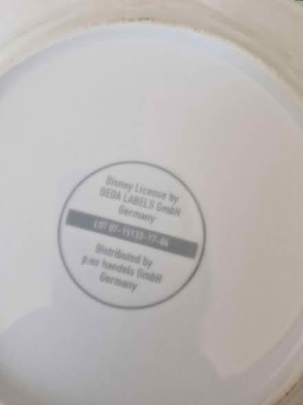 Photo of free Frozen ceramic plate/bowl/cup (SK14) #3