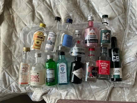 Photo of free Empty Miniature Gin Bottles (Stifford Clays RM16) #1