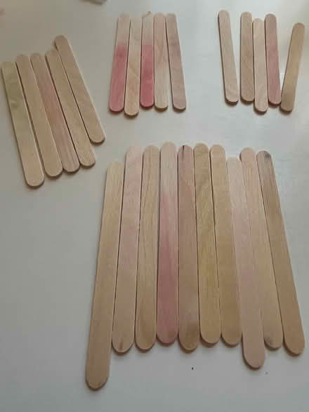Photo of free 70 clean wooden popsicle sticks (Hintonburg) #1