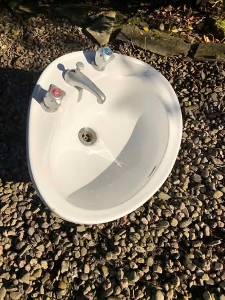 Photo of free Bathroom sinks (Forest Wood LD8) #2