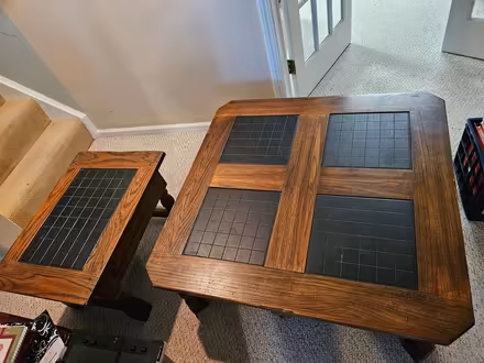 Photo of free Coffee table and end table (Beavercreek) #3
