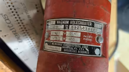 Photo of free Milwaukee Corded Magnum 1/2" drill (Ulster Park) #2