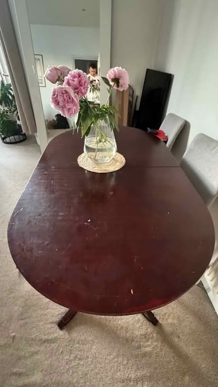 Photo of free Wooden table (Wandsworth SW18) #3