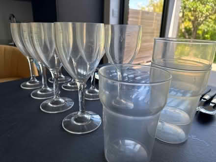 Photo of free Plastic ‘Glassware’ and Cutlery (Weeke, Winchester SO22) #2