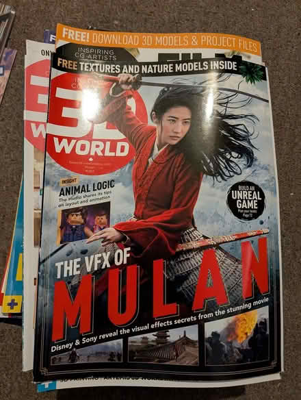 Photo of free 3D World magazines (Southborough) #1