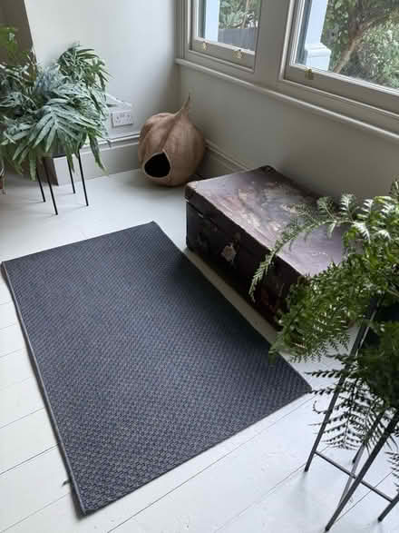 Photo of free 2 x Charcoal Rugs (Brixton Hill SW2) #1