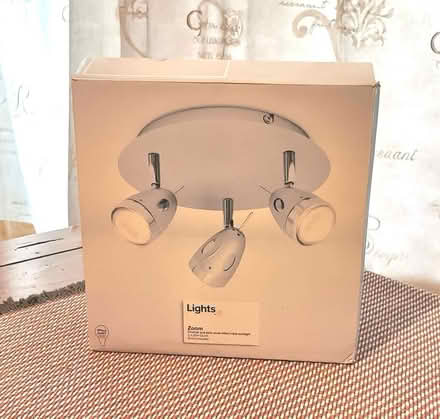 Photo of free Ceiling light with triple spotlight (Didcot) #1