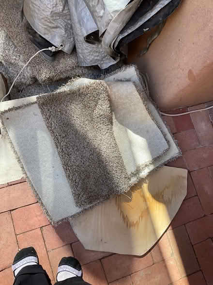 Photo of free Carpet scraps (Placita, de Vida /Pacheco Curb) #1
