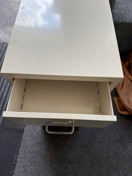 Photo of free Metal small cabinet (Rockingham) #2