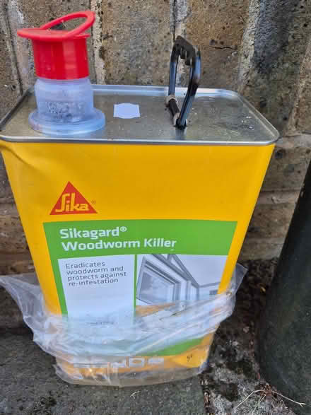 Photo of free 1 can woodworm killer (Teddington TW11) #1