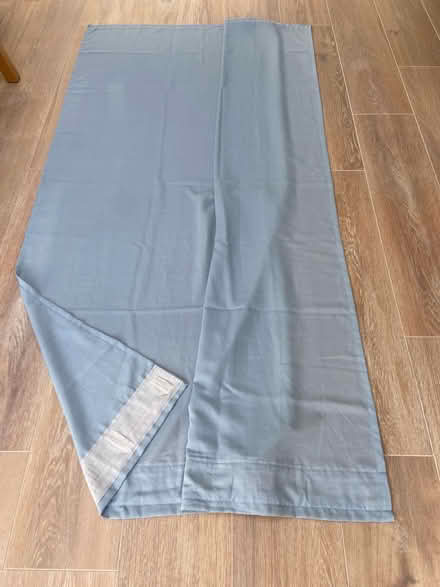 Photo of free Light blue curtains (Weeke, Winchester SO22) #1