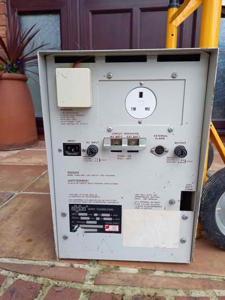 Photo of free Back-up Power Supply (Bransford WR6) #2