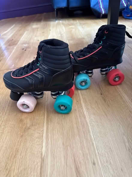 Photo of free Multicoloured roller skates (Sanderstead) #1