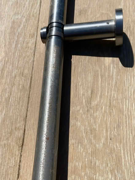 Photo of free Metal curtain rail (rust marks) (Weeke, Winchester SO22) #3
