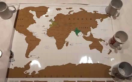 Photo of free Scratch off world travel map (Bowbridge GL5) #1