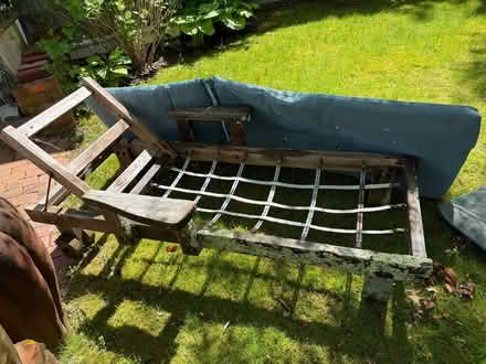 Photo of free 3 lawn chaises w. Cushions (Southampton, NY) #2
