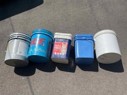 Photo of free Buckets (Grove Rd and Harris) #1