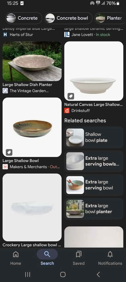 Photo of Large Shallow Dish/Birdbath (Cheltenham GL52) #1