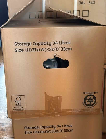Photo of free X-Large & Medium Size Cardboard Moving Boxes (Barons Court W6) #1
