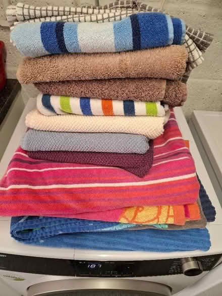 Photo of free Bundle of Used Clean Towels (Peachcroft OX14) #1