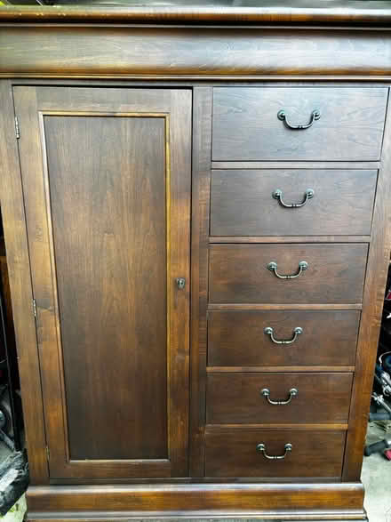 Photo of free Solid Armoire Dresser (Somerville, NJ) #1